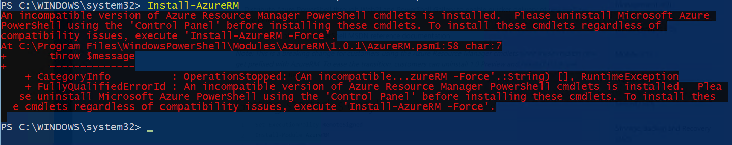 Erreur_install-AzureRM